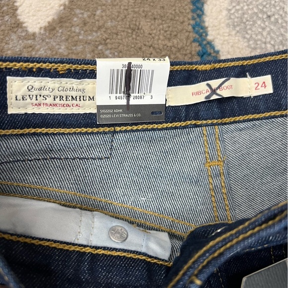 Levis Premium NWT Ribcage Boot Jeans Size 24 - Picture 9 of 13